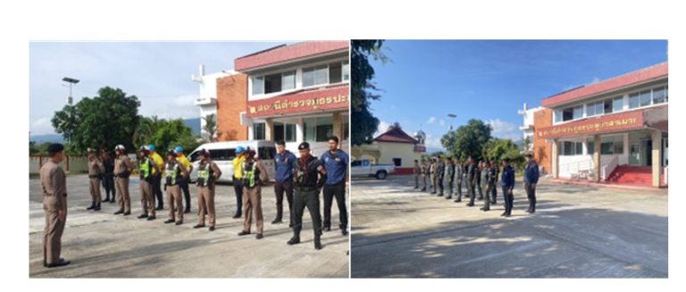 งาน ป.ร่วมลงแถวเคารพธงชาติตรวจเครื่องแต่งกายและทรงผม วันที่ 7 ตุลาคม 2567