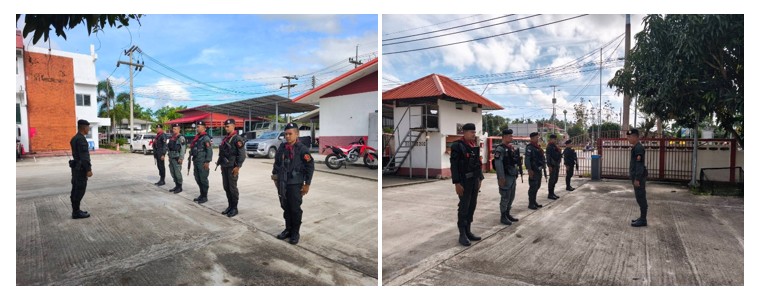 งาน ป. ปล่อยแถวสายตรวจ วันที่ 8 มกราคม 2568