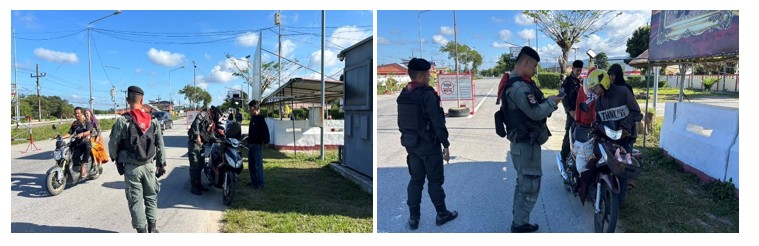 งาน ป. ตั้งจุดตรวจ จุดสกัด วันที่ 12 มกราคม 2568