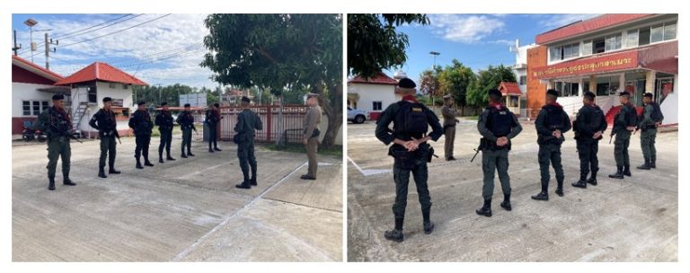 งาน ป. ปล่อยแถวสายตรวจ วันที่ 10 กุมภาพันธ์ 2568