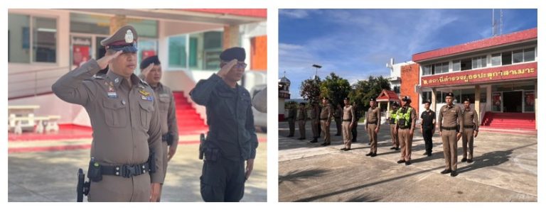 งาน ป. ร่วมลงแถวเคารพธงชาติตรวจเครื่องแต่งกายและทรงผม  วันที่ 7 มีนาคม 2568