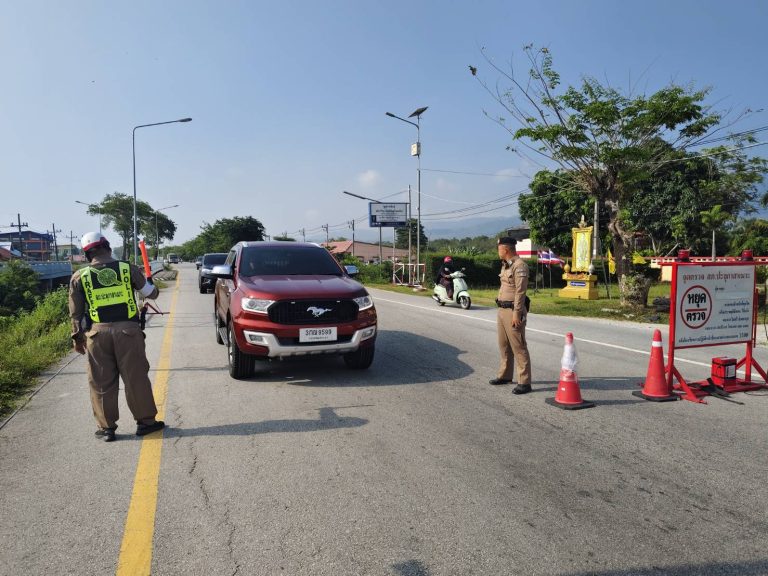 งาน จราจร ว.4 ว.43 หน้าสภ.ปะลุกาสาเมาะ วันที่ 15 มีนาคม 2568